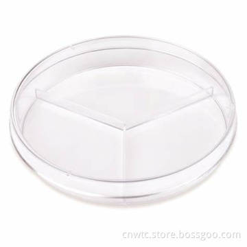 Petri Dish Supply: Triple Vented Polystyrene Petri Dishes, 90x15mm - Pack of 20